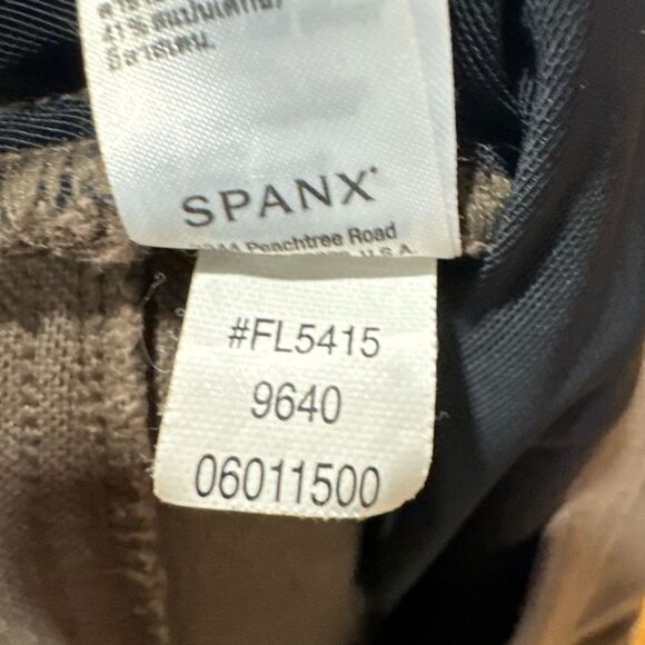 SPANX Earthy Taupe Neutral Jean-ish Jeanish Twill Shaping Legging - Picture 10 of 10